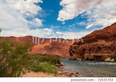 Lee's Ferry on the Colorado River near the Grand Canyon 72635783