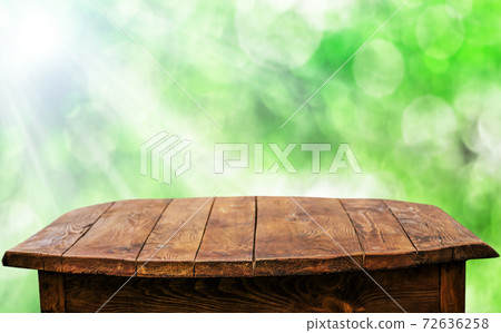 Empty wooden table background Empty wooden table background 72636258