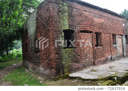 Sional Gao, a suburb of Dhaka, Bangladesh, Panam Nogol, an old millionaire residential area, abandoned luxury home Sional Gao, a suburb of Dhaka, Bangladesh, Panam Nogol, an old millionaire residential area, abandoned luxury home 72637019