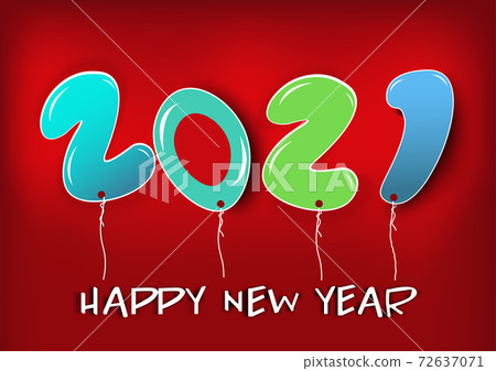 2021 happy new year.Paper cut 2021 word for new year festival.card,happy,Vector concept luxury designs and new year celebration. 72637071