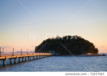 晚上竹島 72637865