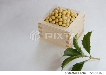 Soybeans in a box Soybeans in a box 72638460