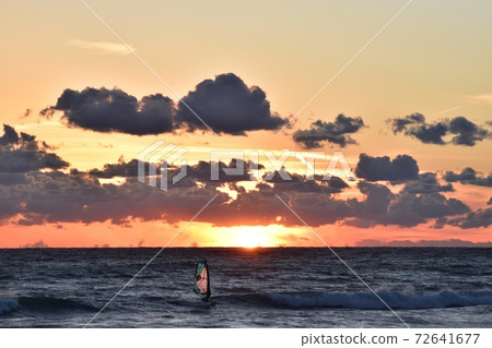 Evening view at Omaezaki Long Beach 2011 28pm 4:36 72641677
