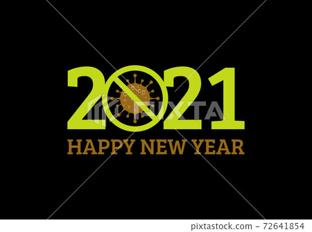 Happy New Year 2021.New year celebration. Celebration typography poster, banner or greeting card Happy New Year 2021.New year celebration. Celebration typography poster, banner or greeting card 72641854