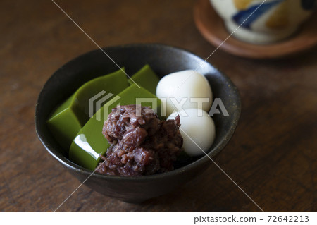 Matcha jelly 72642213