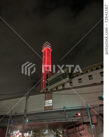 Tower Hall Funabori glows red when there are many corona-infected people in Edogawa Ward Tower Hall Funabori glows red when there are many corona-infected people in Edogawa Ward 72642567
