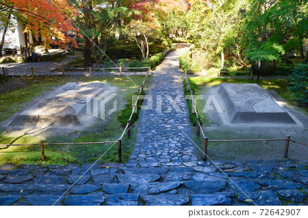 京都寶善院的白沙平台 京都寶善院的白沙平台 72642907