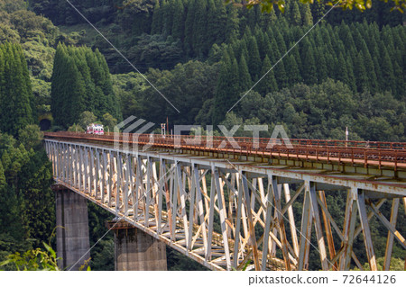 Scenery of Takachiho Former Takachiho Railway (Takachiho Amaterasu Railway) Takachiho Railway Bridge 72644126