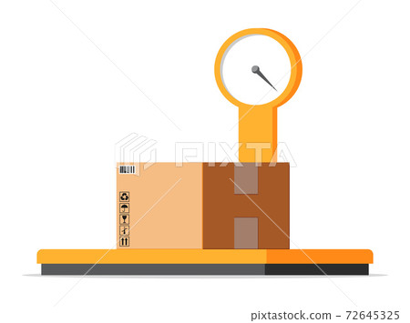 Industrial cargo weight scales. 72645325