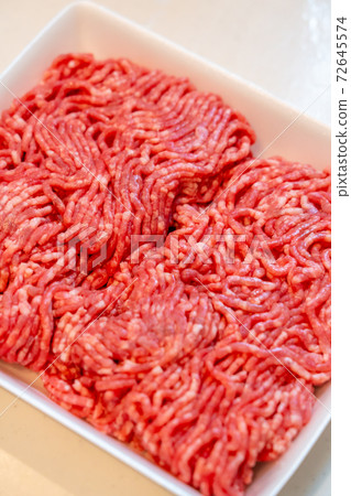 Minced beef and pork 72645574