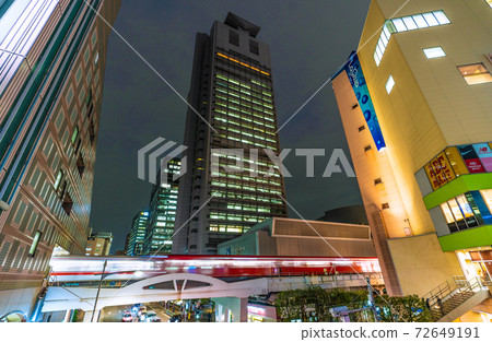 Tokyo cityscape of Japan, overlooking Korakuen Station, Marunouchi Line, Bunkyo Ward Office, etc. = December 14 Tokyo cityscape of Japan, overlooking Korakuen Station, Marunouchi Line, Bunkyo Ward Office, etc. = December 14 72649191