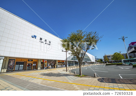 山口縣防府市 JR 防府站晴天 山口縣防府市 JR 防府站晴天 72650328