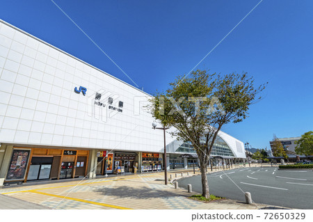 山口縣防府市 JR 防府站晴天 72650329