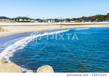 Hitachi City, Ibaraki Prefecture Kawajiri Beach Hitachi City, Ibaraki Prefecture Kawajiri Beach 72651224