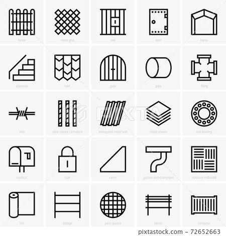 Metal objects 72652663