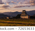 胜山城博物館的夜景 72653633