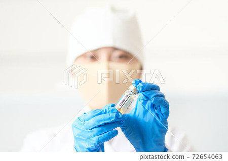 Image cut of vaccine Image cut of vaccine 72654063