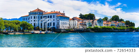 Lago Maggiore -Isola Bella. Famous Borromean islands 72654333