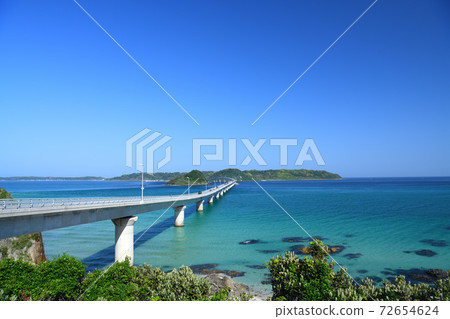 Kakushima Ohashi and the blue sky Kakushima Ohashi and the blue sky 72654624
