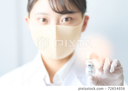 Image of new coronavirus vaccine Image of new coronavirus vaccine 72654856