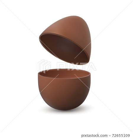 Chocolate Easter Egg Vector Hd Images, 3d Chocolate Eggs, Sugar