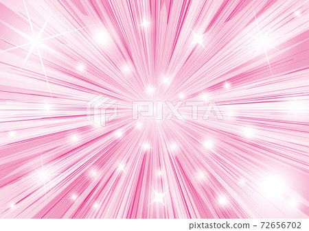 Glittering pink wallpaper with concentrated lines 72656702