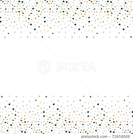 Terrazzo Vector Seamless Pattern, Stone Flooring, Texture Background 72658088