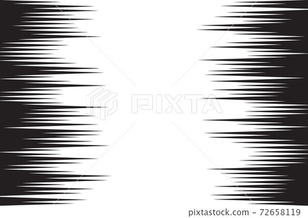 Speed line fast motion background. Comic vector illustration 72658119