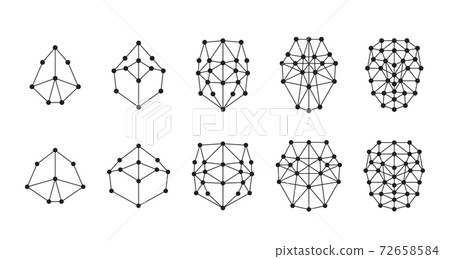 Face Detection, Digital Recognition, Facial Points, Identify Symbols 72658584