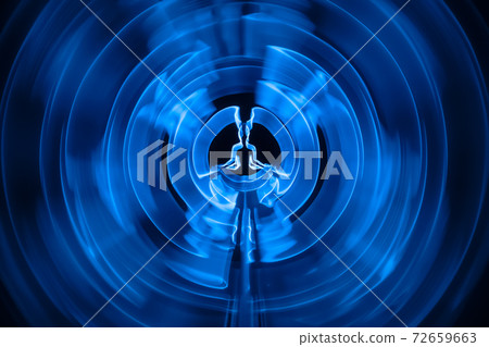 Yoga meditation hands woman in yoga lotus pose with aura spiritual 72659663