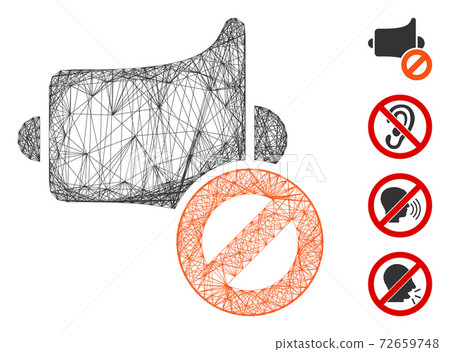 Linear Mute Vector Mesh 72659748