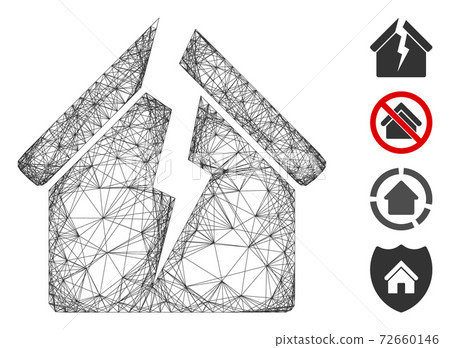Net Housing Crisis Vector Mesh 72660146
