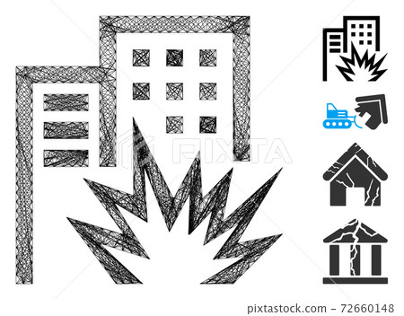 Net House Terror Vector Mesh 72660148