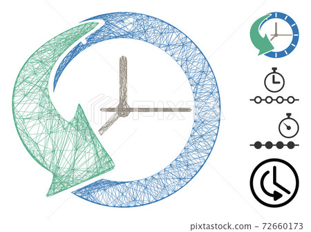 Net History Vector Mesh Net History Vector Mesh 72660173