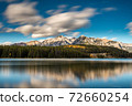 Two Jack Lake in Banff National Park, Alberta, Canada 72660254
