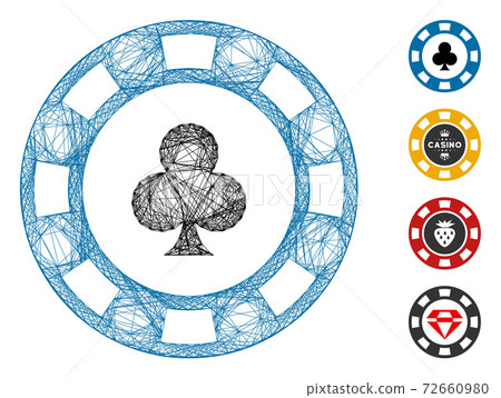 Linear Clubs Casino Chip Vector Mesh Linear Clubs Casino Chip Vector Mesh 72660980