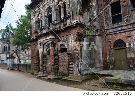 Sional Gao, a suburb of Dhaka, Bangladesh, Panam Nogol, an old millionaire residential area, abandoned luxury home Sional Gao, a suburb of Dhaka, Bangladesh, Panam Nogol, an old millionaire residential area, abandoned luxury home 72661516