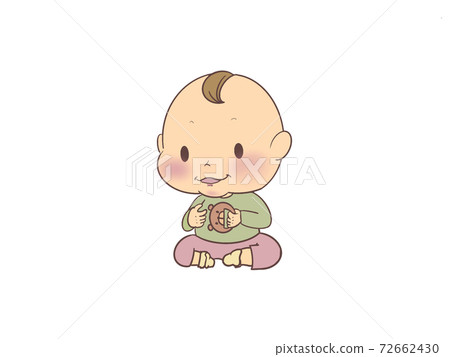 孩子們在玩嘎嘎的玩具 孩子們在玩嘎嘎的玩具 72662430