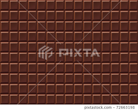 Illustration material: Chocolate plate chocolate background image 72663198