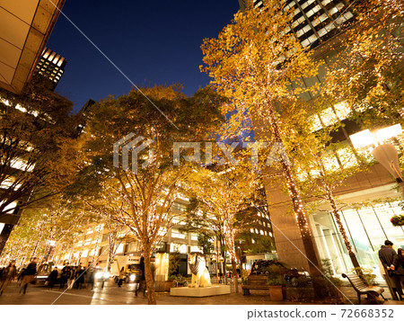 Illuminations on Marunouchi Nakadori, Tokyo Illuminations on Marunouchi Nakadori, Tokyo 72668352