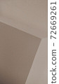 Beige background of a wall angle, or some geometrical figures. 72669261
