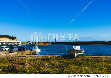 茨城縣日立市川ji港漁船 72671217