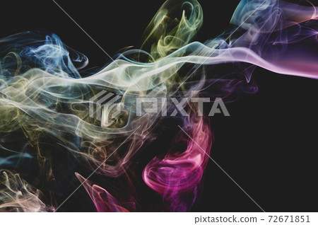 Abstract colorful wallpaper smoke wave background Abstract colorful wallpaper smoke wave background 72671851