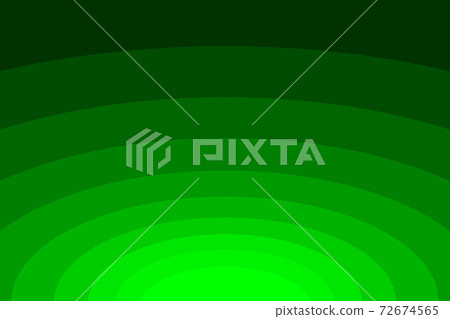 Abstract striped concentric - green background, Ellipse pattern, 72674565