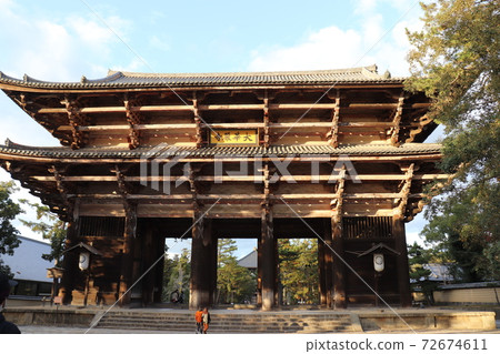 Nandaimon Gate of Todaiji Temple World Heritage Nara City Nara Prefecture Nandaimon Gate of Todaiji Temple World Heritage Nara City Nara Prefecture 72674611