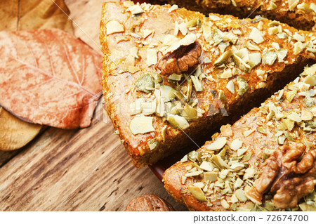 Delicious pumpkin pie Delicious pumpkin pie 72674700