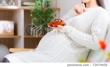 汽車孕婦思維形象16：9 72674936