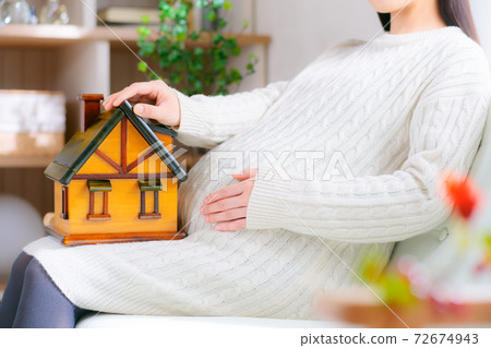 孕婦的房子形象 72674943