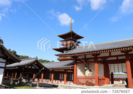 奈良市世界遺產Yakushiji西塔 72676087