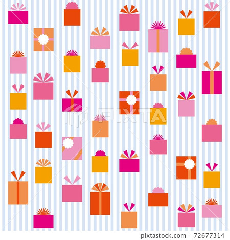 Presents Gifts Gifts Stripes - Stock Illustration [72677314] - PIXTA